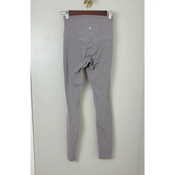 Lululemon Women's Dusty Purple Wunder Train High-Rise Leggings Sz 4 Athletic 30" - Picture 4 of 8